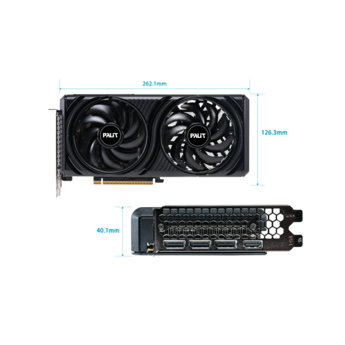 NE75060V19P1-GB2063L Видеокарта/ Palit GeForce RTX 5060 Infinity 2 OC фото 11