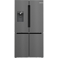 KFI96AXEA Series 6, холодильник French Door, 1800х905х731 мм, объем камер 574 (375+199) литров, side by side, Full NoFrost, Диспенсер для льда и воды, LED освещение, 2 ящика для овощей и фруктов MultiBox, класс энергопотребления А++, раздельная регулировк