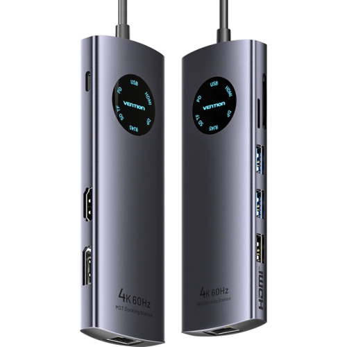 TQUHB Мультифункциональный хаб Vention USB-C 9 в 1 фото 3 TQUHB Мультифункциональный хаб Vention USB-C 9 в 1 фото 3
