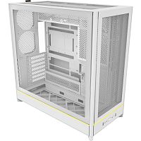 HS01WHITE Корпус Montech HS01 белый без БП ATX 2xUSB3.0 audio bott PSU