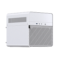 N2White Корпус без блока питания/ Case JONSBO N2, Mini-Tower, 1x120mm, 1xUSB-A 3.0 + 1xUSB-C 3.2, SFX PSU Support, mITX White