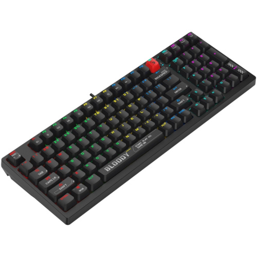 S98BLACK Клавиатура A4Tech Bloody S98 механическая черный USB for gamer LED (S98 BLACK) фото 6 S98BLACK Клавиатура A4Tech Bloody S98 механическая черный USB for gamer LED (S98 BLACK) фото 6