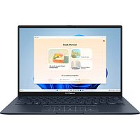 90NB14W1-M009N0 Ноутбук/ ASUS UX3405CA-PP188 14"(2880x1800 OLED 16:10)/Intel Core Ultra 9 285H(3.7Ghz)/16384Mb/1024SSDGb/noDVD/Int:Intel Arc graphics/Cam/BT/WiFi/75WHr/war 1y/1.2kg/Ponder Blue/DOS + алюм корп; +чехол; NumberPad