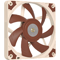 NF-A12x15FLX Кулер для корпуса/ Case Cooler Noctua NF-A12x15 FLX (120x120x15mm, 3-pin, 55.44CFM, 23.9dBA, 1850RPM, Beige/Brown)