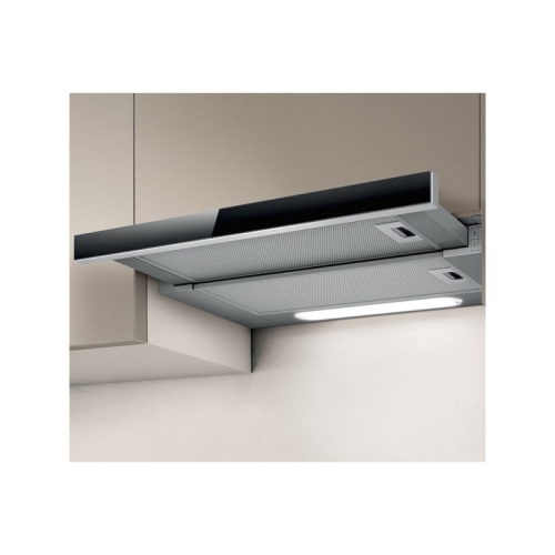 ELICAELITE14LUXGRVT/A/60-PRF0098874B Встраиваемые вытяжки ELICA/ Встраиваемая, 60 см, кнопочное управление, 650 куб. м. , серая+черное стекло фото 3