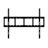 MB-WallMount-860 Кронштейн настенный/ Yealink [MB-WallMount-860] Wall mount for 75 and 86 inch MeetingBoard and ETV / [3311074]