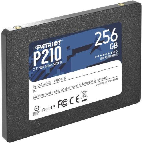P210S256G25 Твердотельный накопитель Patriot SATA-III 256GB P210S256G25 P210 2.5" [P210S256G25] фото 3