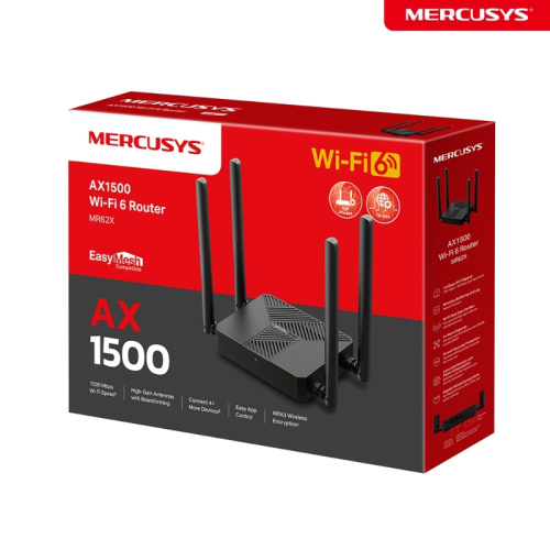 MR62X Маршрутизатор/ Dual-band Wi-Fi Router AX1500 фото 11 MR62X Маршрутизатор/ Dual-band Wi-Fi Router AX1500 фото 11