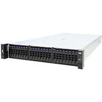 XP1-S201VA02 Серверная платформа/ 2U 8x 2.5" NVMe + 16x 2.5" SAS/SATA hot-swap (3x PCIe Gen5 Tri-mode 8-port backplane), 2x 2.5" SATA hot-swap (rear), 4x 8038 FAN, Acbel 1600W redundant power supply Titanium (C14 inlet), Vega motherboard, DDR5 RDIMM x16,