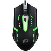 1431665 Мышь Oklick 398G черный оптическая 2400dpi USB для ноутбука 4but (1431665)