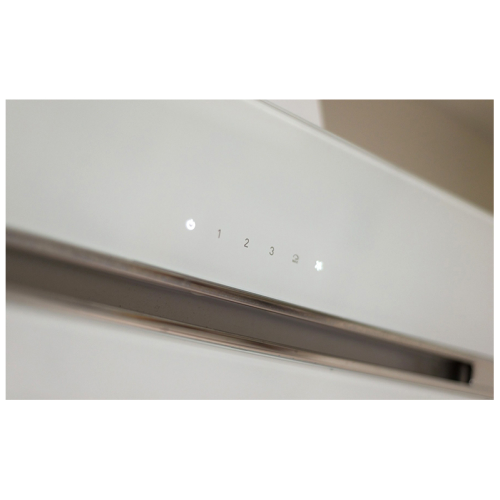 VIKIWH90A-PRF0111512B Вытяжки JET AIR/ наклонная, 90 см, 1200 м3/ч, белая фото 3