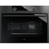 OCM8487B Встраиваемые электрические духовки ASKO/ Арт. 736345 ; 45.5x59.5x54.6 см, СВЧ, 50 л, 11 режимов, 6 режимов приготовления с СВЧ, 120 автоматических программ, цветной TFT дисплей, черная сталь