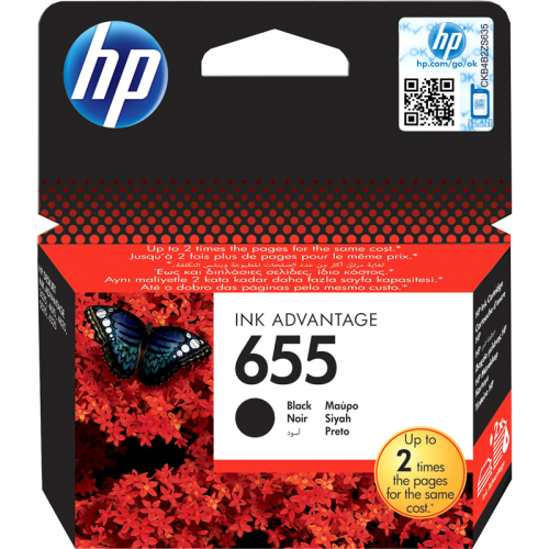 CZ109AE Картридж/ HP 655 Black Ink Cartridge