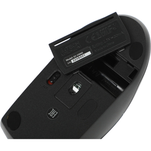 G3-330NS Мышь A4Tech G3-330NS черный оптическая 1200dpi silent беспров. USB 3but фото 11