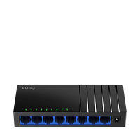 GS108D Коммутатор/ 8-Port Gigabit Desktop Switch, 8 10/100/1000M RJ45 Ports, IGMP Snooping, Loop Detection/Prevention, 802.1p/DSCP QoS, Desktop Plastic Case, Power Saving, Plug & Play