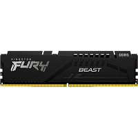 KF552C40BB-16 Память оперативная/ Kingston 16GB 5200MT/s DDR5 CL40 DIMM FURY Beast Black XMP