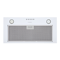 CROSBYPOWER50WHITE Вытяжка Maunfeld/ Кухонная вытяжка MAUNFELD Crosby Power 50 белый, полновстраиваемая, 1050 м3/ч, 3 скорости, механическое управление, уровень шума 51.8 дБ, цвет белый