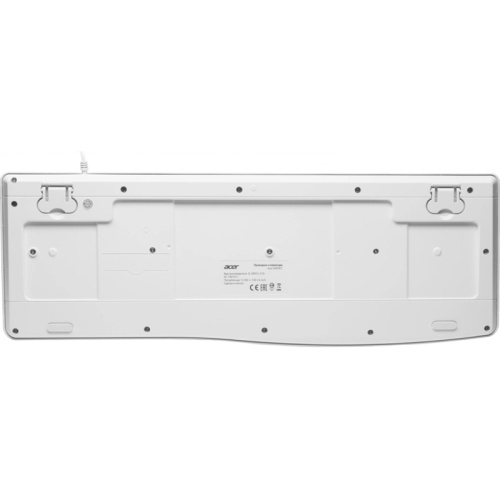 ZL.KBDCC.01B Клавиатура Acer OKW301 белый USB Multimedia для ноутбука (ZL.KBDCC.01B) фото 4 ZL.KBDCC.01B Клавиатура Acer OKW301 белый USB Multimedia для ноутбука (ZL.KBDCC.01B) фото 4