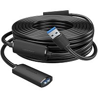 CBMBL Активный кабель-удлинитель Vention USB 3.0 AM/AF с усилителем - 10м Черный