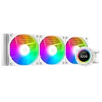 SL360_XE_WHITE Вентилятор Cooler ID-Cooling SL360 XE WHITE /LCD SCREEN /350W /all Intel /all AMD