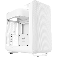 CS-HYTE-X50G-WW Корпус без блока питания/ Case HYTE X50, Midi-Tower, TG, no fans, 2xUSB-A 3.2, 1xUSB Type-C, E-ATX, ATX, mATX, mITX White Snow