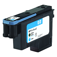 C9404A Печатающая головка/ HP 70 Matte Black and Cyan Printhead