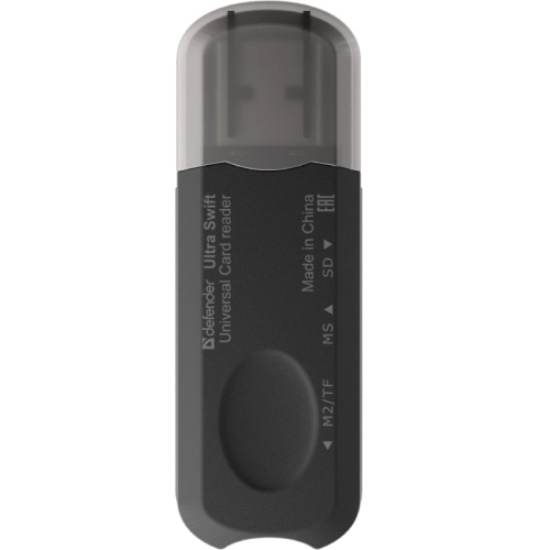 83262 Defender Универсальный картридер Ultra Swift USB 2.0, 4 слота фото 3 83262 Defender Универсальный картридер Ultra Swift USB 2.0, 4 слота фото 3
