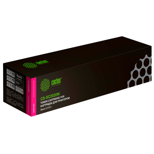 -/ Картридж лазерный Cactus CS-SC2020M 006R01695 пурпурный (3000стр.) для Xerox DocuCentre SC2020/ SC20 -/ Картридж лазерный Cactus CS-SC2020M 006R01695 пурпурный (3000стр.) для Xerox DocuCentre SC2020/ SC20