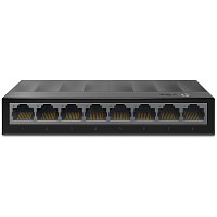 LS1008G Коммутатор/ 8 ports Giga Unmanaged switch, 8 10/100/1000Mbps RJ-45 ports, plastic shell, desktop and wall mountable