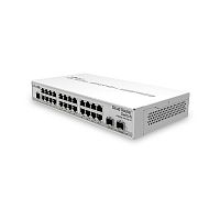 CRS326-24G-2S+IN Коммутатор/ CRS326-24G-2S+IN Cloud Router Switch 24 Gigabit ports, 2 SFP+ cages and a desktop case – server room power for your home