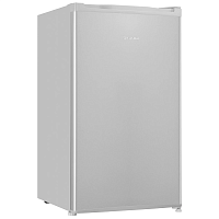 MFF83SL Холодильник Maunfeld/ Холодильник MAUNFELD MFF83SL, ВхШхГ 831х474х447 мм, стандартный компрессор, ручная разморозка, полезный объем 85 л, механическое управление, R600A, уровень шума 40 дБ, энергоэффективность А+, цвет серебряный