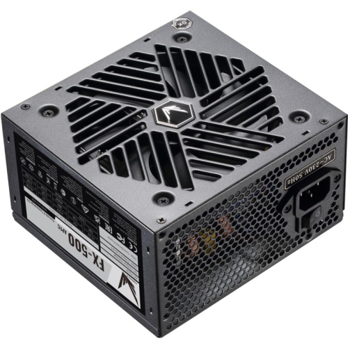 FX-500 Блок питания Formula ATX 500W FX-500 24pin APFC 120mm fan 4xSATA RTL [FX-500] фото 3