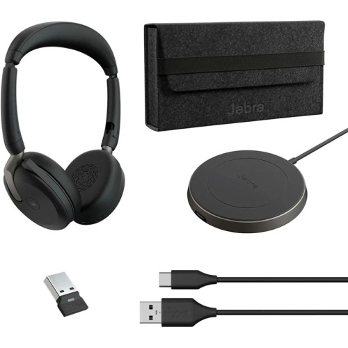 26699-999-989 Гарнитура беспроводная/ Jabra Evolve2 65 Flex, Link380a MS Stereo WLC фото 2