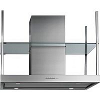 CEUI90.E10P2#ZZZI491F Вытяжка FALMEC EUROPA 90, серия Design, 90 см, островная, электронное/кнопочное управление, светодиодное освещение, периметральное всасывание, 3 скорости, отвод/циркуляция, интенсивный режим, макс. производительность 800 м3/ч, угольн