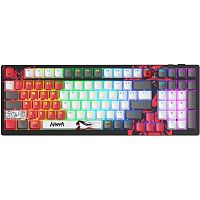WS98 Клавиатура A4Tech Bloody WS98 Naraka механическая серый/красный USB беспроводная BT/Radio Multimedia for gamer LED (WS98)