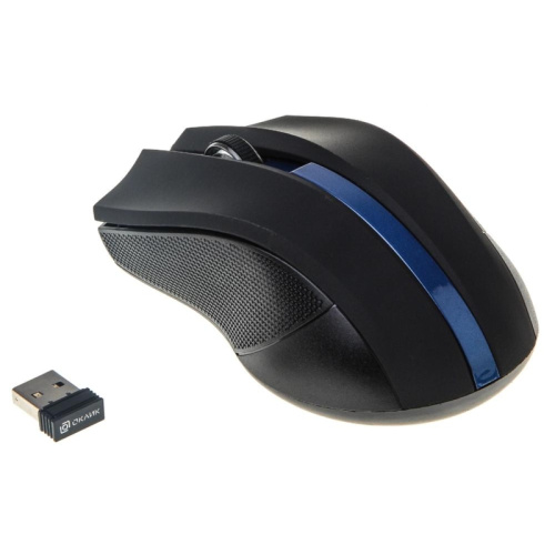 412862 Мышь Oklick 615MW черный/синий оптическая 1200dpi беспров. USB для ноутбука 3but (412862) фото 7 412862 Мышь Oklick 615MW черный/синий оптическая 1200dpi беспров. USB для ноутбука 3but (412862) фото 7