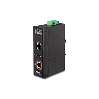 IPOE-171-60W IPOE-171-60W индустриальный PoE инжектор/ IP30, Industrial Single-Port 10/100/1000Mbps 802.3bt PoE++ Injector (60 Watts, Legacy mode support, PoE Usage LED, -40 to 75 C)