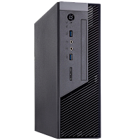 FL-RS02BLK-FX250T Корпус с блоком питания 250Вт./ Case Foxline mITX 250W TFX, 2xUSB3.0, Black/Black Trim, powercord