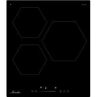 Варочная поверхность MONSHER/ Варочная поверхность MONSHER, 45 см, индукция, High-Tech, inverter, 9 уровней мощности, бустер, Stop and Go, автоматическое отключение, таймер, индикатор остаточного тепла, сенсорное/слайдерное управление, цвет черный