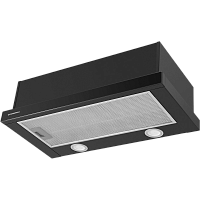 VSLIGHT60BLACK ВЫТЯЖКА MAUNFELD VS LIGHT 60 ЧЕРНЫЙ/ Тип: встраиваемая Цвет: черный Управление: колыбельное Ширина, мм: 600 Полная потребляемая мощность, Вт: 140 Количество скоростей: 2 Максимальная производительность, м3/ч: 480 Диаметр воздуховода, мм: 12