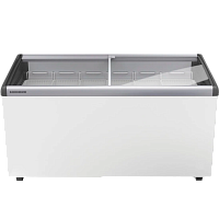 EFI4403-40G79 Морозильный ларь Liebherr/ Морозильный ларь,82,5*146,5*66.1 см, 426л,белый,стеклянная сдвижная крышка, в комплекте 6 корзин