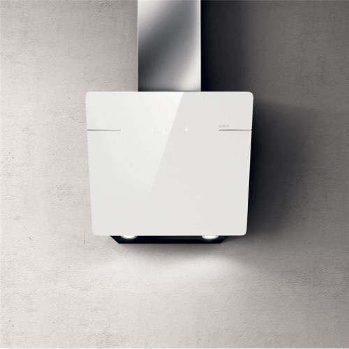 LESSENZAWH/A/60-PRF0124233A Вытяжки ELICA/ Пристенная наклонная, 60 см, 1200 куб.м., сенсорное управление, белое стекло фото 2