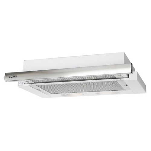 841582 GOOD, Кухонная вытяжка ELIKOR Интегра 45П-400-В2Л белый/нерж