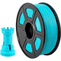 NV-3D-ABS-CYAN -/ Филамент NVPRINT ABS Cyan для 3D печати диаметр 1.75мм длина 330 метров масса 1 кг