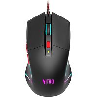 ZL.MCECC.024 Мышь Acer Nitro OMW301 черный оптическая 7200dpi USB 6but (ZL.MCECC.024)