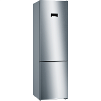 KGN39XI30U Отдельно стоящий холодильник с нижней морозильной камерой, 203х60х60 см, Серия 4, 400 л, A++, No Frost, нерж. сталь