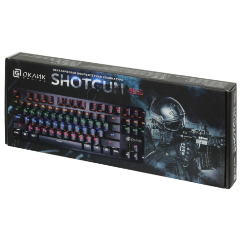 1176616 Клавиатура Oklick 969G SHOTGUN механическая черный USB Multimedia for gamer LED фото 15 1176616 Клавиатура Oklick 969G SHOTGUN механическая черный USB Multimedia for gamer LED фото 15