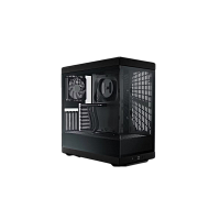 CS-HYTE-Y40-B Корпус без блока питания/ Case HYTE Y40, Midi-Tower, TG, no fans, 2xUSB-A 3.2, 1xUSB Type-C, ATX, mATX, mITX Pitch Black