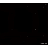 Варочная поверхность Kuppersberg/ Варочная поверхность Kuppersberg, индукция, High-Tech, 59 см, 9 уровней мощности, блокировка управления, автоматическое отключение, Inverter, таймер, Booster, Flexi-zone, Stop and Go, слайдерное управление, цвет черный