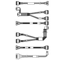 4X97A82932 Комплектующие корпусов Lenovo ThinkSystem SR650 V3 2.5" Chassis Front BP1 NVMe Cable Kit
